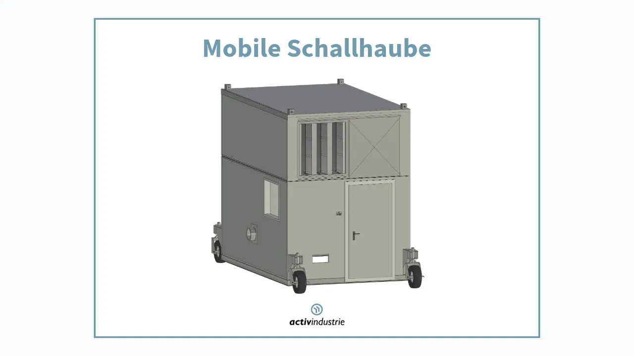 Mobile Schallhaube