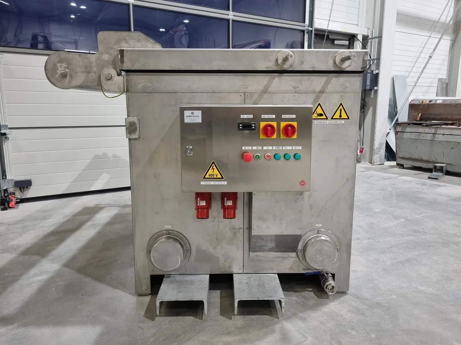 Getriebe Testbecken